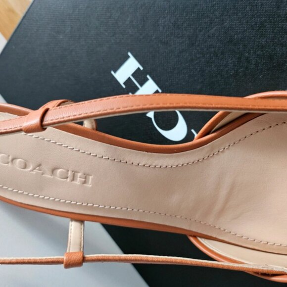 Coach Original Rosie Crystal Slingbacks made of jacquard with crystals new - Picture 3 of 5